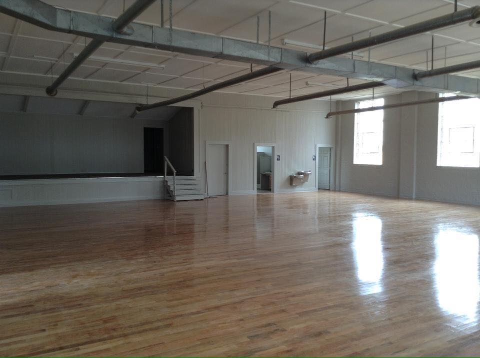 The gymnasium floor — events and gatherings